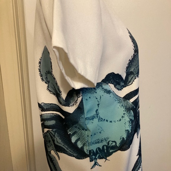 J. Crew Crab graphic design top - Picture 2 of 6